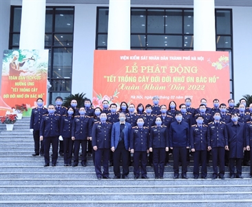 Viện KSND thành phố Hà Nội phát động phong trào “Tết trồng cây đời đời nhớ...